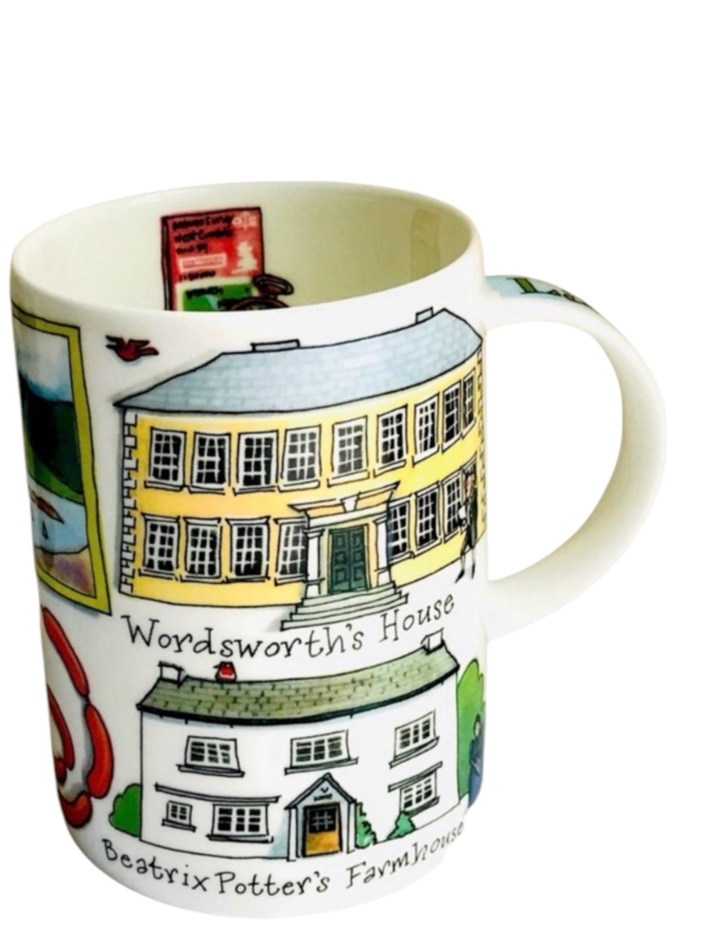 Beatrix Potter Alison Gardiner Mug Cup Lake District England UK Bone China